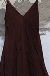 Marc Le Bihan Slip Dress France MLB-2104-AUBERGINE 2105 2104